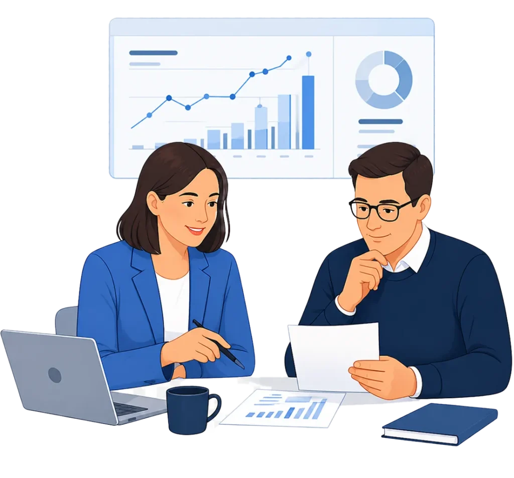 Case studies business results discussion